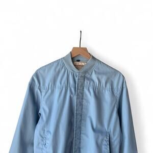80S NORTHWEST BABY BLUE BOMBER STYLE JACKET S